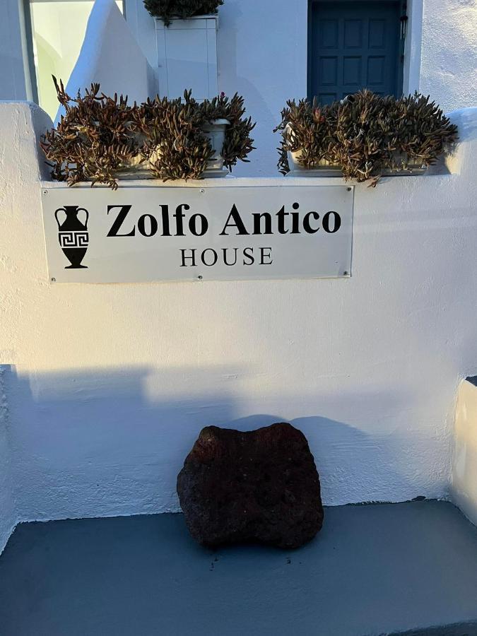 Zolfo Antico Beach Apartment Perissa Eksteriør bilde